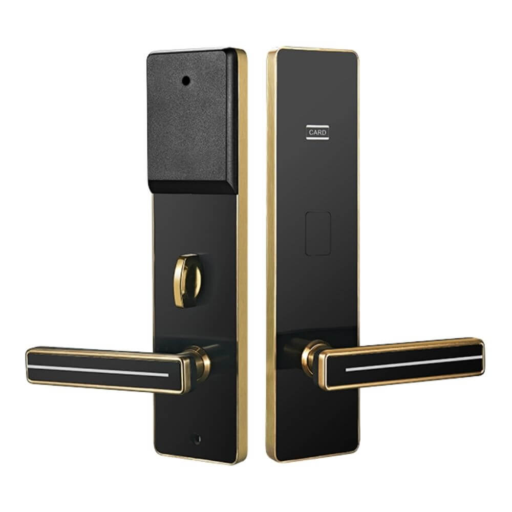 กลอนประตูดิจิตอล WINMAX รุ่น WN-S19 สีทอง เหมาะสำหรับโรงแรม